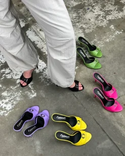 Women L'INTERVALLE Absolute Purple Leather