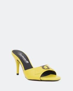 Women L'INTERVALLE Absolute Yellow Leather