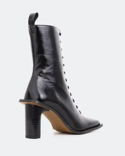 Women L'INTERVALLE Adaline Black Leather