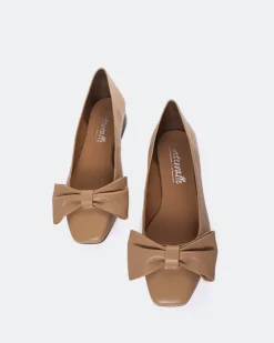 Women L'INTERVALLE Admiralty Camel Leather