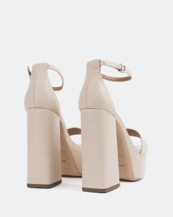 Women L'INTERVALLE Adriene Beige Leather