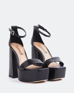 Women L'INTERVALLE Adriene Black Leather