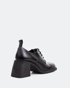 Women L'INTERVALLE Albion Black Leather