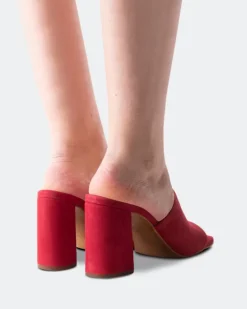 Women L'INTERVALLE Aliados Red Suede