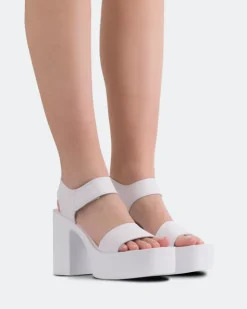 Women L'INTERVALLE Amical White Leather
