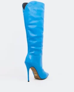 Women L'INTERVALLE Amina Blue Leather