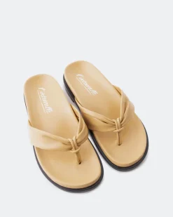 Women L'INTERVALLE Aminta Camel Leather
