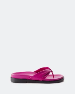 Women L'INTERVALLE Aminta Fuchsia Leather