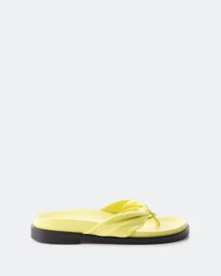 Women L'INTERVALLE Aminta Yellow Leather
