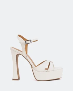 Women L'INTERVALLE Anamika Off White Leather