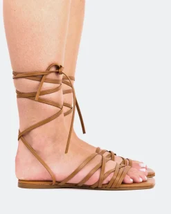 Women L'INTERVALLE Aperol Tan Leather