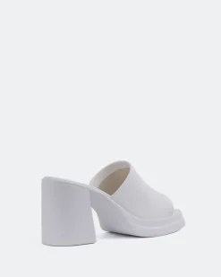 Women L'INTERVALLE Arezzo White Leather