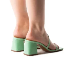 Women L'INTERVALLE Armona Green Leather