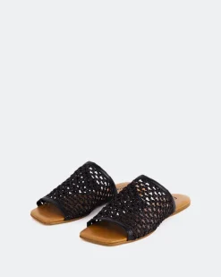 Women L'INTERVALLE Artois Black Rafia