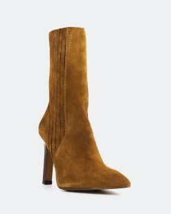 Women L'INTERVALLE Aurelia Brown Suede