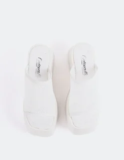 Women L'INTERVALLE Authentic White Crochet