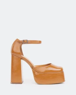 Women L'INTERVALLE Azucar Cognac Naplack