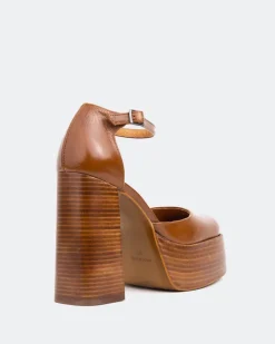 Women L'INTERVALLE Azucar Tan Leather