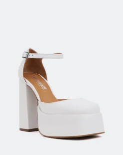 Women L'INTERVALLE Azucar White Leather