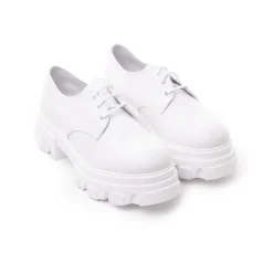 Women L'INTERVALLE Baku White Leather