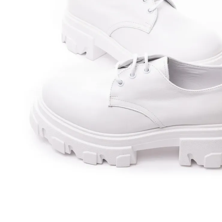Women L'INTERVALLE Baku White Leather