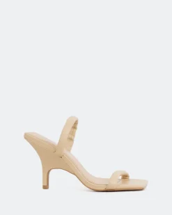 Women L'INTERVALLE Barbuda, Camel Leather/Cuir Chameau