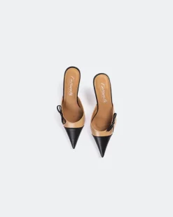 Women L'INTERVALLE Bartlett Camel Leather