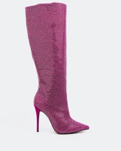 Women L'INTERVALLE Basma Fuschia Suede