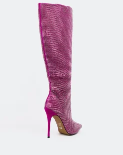 Women L'INTERVALLE Basma Fuschia Suede