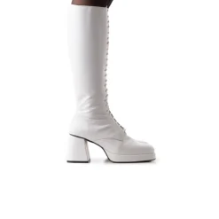 Women L'INTERVALLE Bayonne White Leather