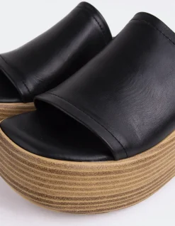 Women L'INTERVALLE Beluga Black Leather