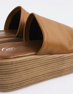 Women L'INTERVALLE Beluga Tan Leather