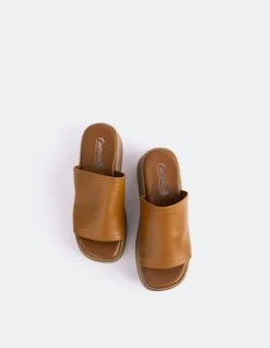 Women L'INTERVALLE Beluga Tan Leather