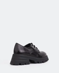Women L'INTERVALLE Bieber Black Leather