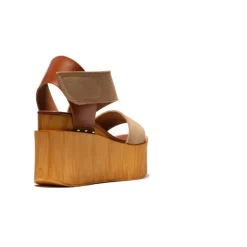 Women L'INTERVALLE Blaze Nude Multi Suede