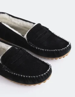 Women L'INTERVALLE Bobble Black Suede