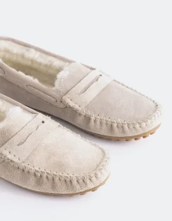 Women L'INTERVALLE Bobble Taupe Suede