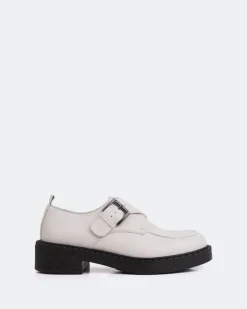 Women L'INTERVALLE Bolton Off White Leather