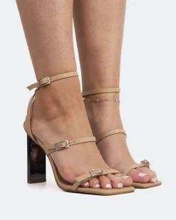 Women L'INTERVALLE Bonaparte Camel Leather