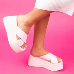 Women L'INTERVALLE Boo Off White Leather
