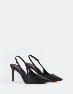Women L'INTERVALLE Borage Black Leather