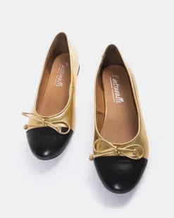 Women L'INTERVALLE Bory Gold Leather