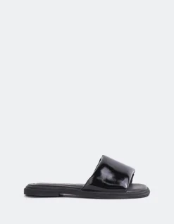 Women L'INTERVALLE Bosnia Black Patent
