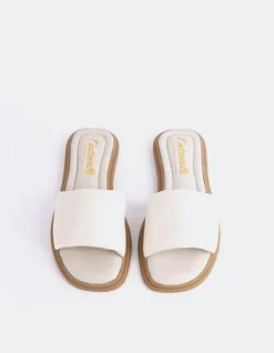 Women L'INTERVALLE Bosnia Off White Leather