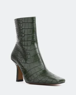 Women L'INTERVALLE Bourget Green Croco