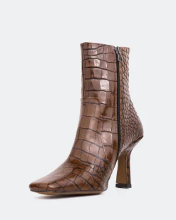 Women L'INTERVALLE Bourget Tan Croco
