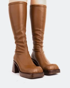 Women L'INTERVALLE Bourne Tan Stretch