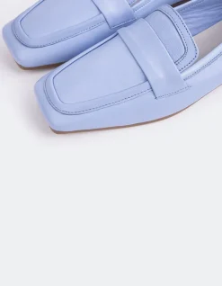 Women L'INTERVALLE Brescia Blue Leather