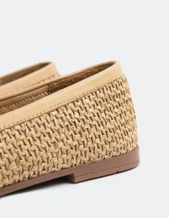 Women L'INTERVALLE Brescia Camel Rafia
