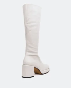 Women L'INTERVALLE Briggs Off White Leather